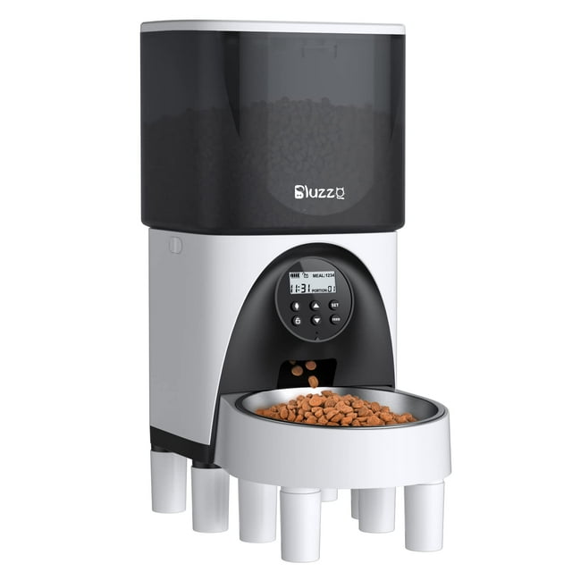 Automatic Cat Feeders, 4.5L Cat Food Dispenser Pet Timed Feeder for Cat