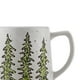 thumbnail image 2 of Taza de Cerámica con Figuras de Pinos y Base Café 550 ml Ideen, 2 of 4