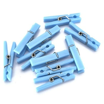 Way to Celebrate Blue Baby Shower Clothespins, 20CT