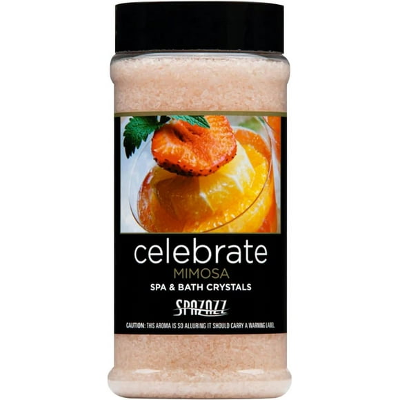 Spazazz Aromatherapy Spa and Bath Crystals - Mimosa 17 oz
