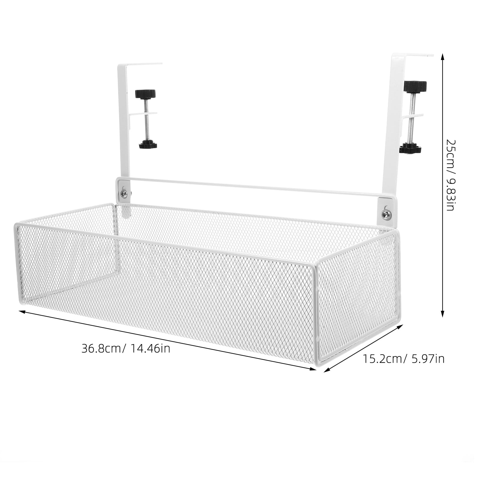 Desk Top Organizing Organization Under Table Storage Basket Student