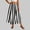Black, variant on Women's Summer Striped A-Line Dress Elastic Waist Flowy Hem Soft Breathable Lightweight Casual Beach Vacation Outfit Black XS