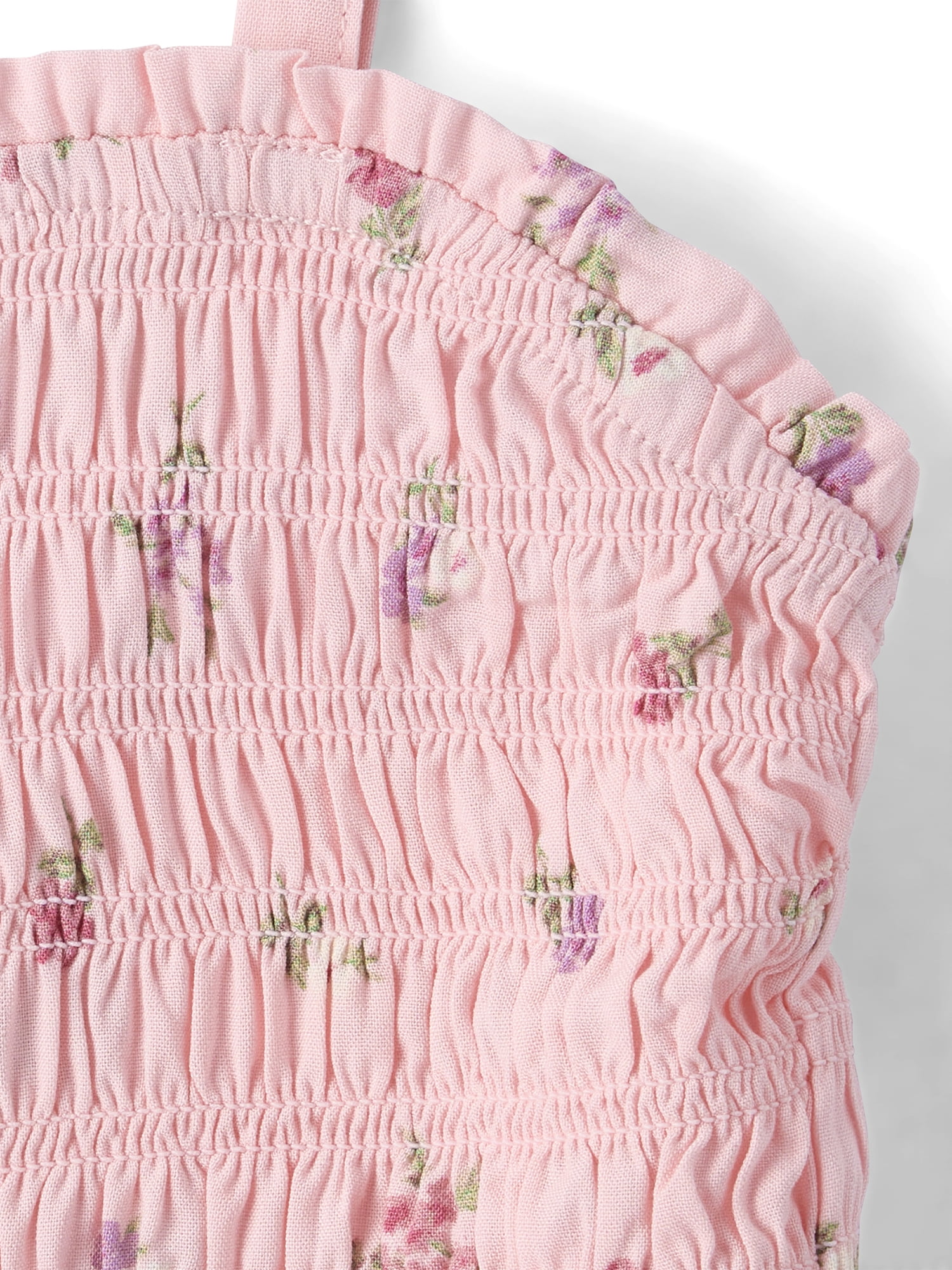 The Children's Place Girls Sleeveless Floral Ruffle Outfit Set, 2-Piece, Sizes XS-XXL