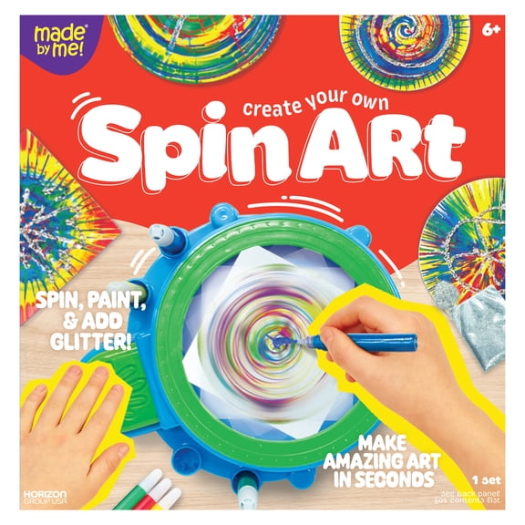 Made by Me Create Your Own Spin Art