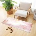thumbnail image 2 of SKYSONIC Pink Ink Texture Kitchen Mats 20"x39" Absorbent Non Slip Runner Rug Machine Washable Kitchen Floor Mat for Home Bathroom Door, 2 of 7