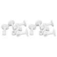 thumbnail image 1 of 10Pcs Round Rubber Washer Door Stopper Washing Machine Door Holder Prop Holder for Front Load TypeWhite, 1 of 6