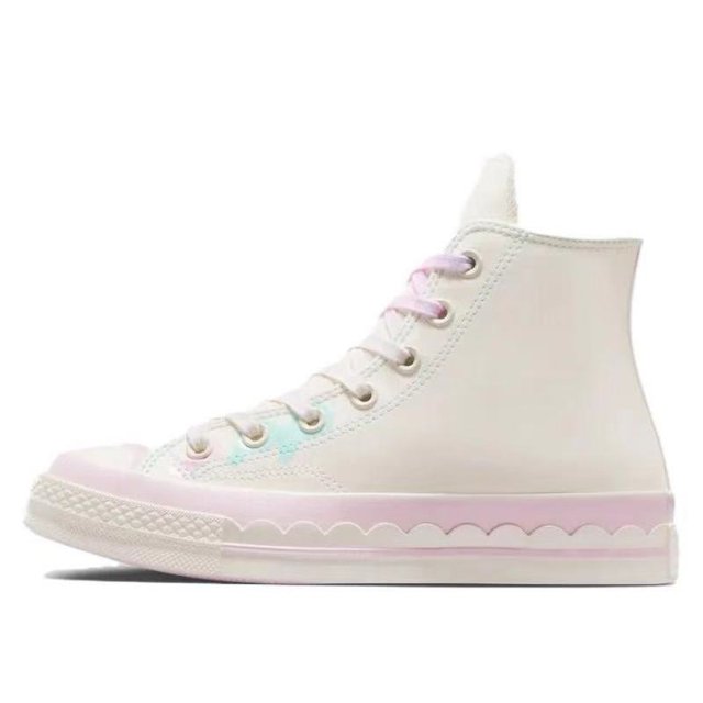 Zapatillas de tabla con cordones antideslizantes y resistentes al desgaste CDG Play xConverse Chuck 70 para hombre y mujer, calzado deportivo y casual