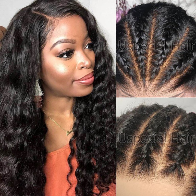 Deep Wave 13x6 Virgin Human Hair Lace Frontal Wig