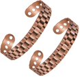 thumbnail image 5 of Vagzen Wide Pure Copper Magnetic Bracelet for Men with Neodymium Magnets, Adjustable Cuff Bangle, 5 of 7