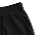 thumbnail image 6 of BXINGOHAI 2 Pieces Outfits Summer Tracksuit Short Sleeve T-Shirts and Shorts Casual Athletic Sets for Men Black,XL, 6 of 6