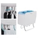 thumbnail image 5 of Estante para palillos, organizador de cubiertos, estante de almacenamiento de cubiertos, 3 compartimentos para cucharas Azul, 5 of 7