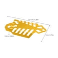 thumbnail image 2 of Raindrops 1Pair Motorcycle Front Fork Guard in Golden Color Premium Protection for Offroad and Trail Riding, 2 of 6