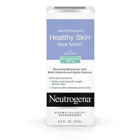 Healthy Face - Neutrogena Healthy Skin Face Moisturizer, SPF 15, w/ Vitamin C, 2.5 fl. oz