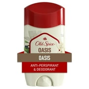 Old Spice Men's Antiperspirant Deodorant Oasis with Vanilla, 2.6oz