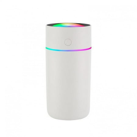 

320ml Desktop Adjustable Air Humidifier LED Light 2 Modes Fine Mist Electric Kids Room Ultrasonic USB Powered Bedroom