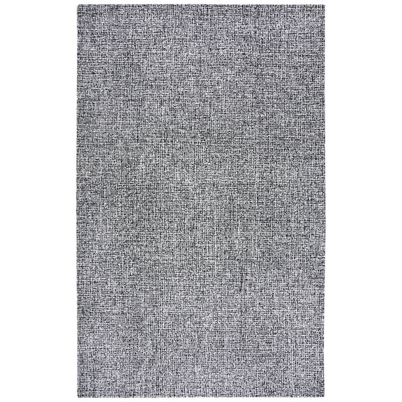 Alora Decor London 10' x 14' Tweed Black/White/Gray/Rust/Blue Area Rug
