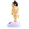 thumbnail image 4 of Hevirgo Funny Sumo Wrestler Solar Power Swinging Car Interior Dashboard Ornament Gift, 4 of 5