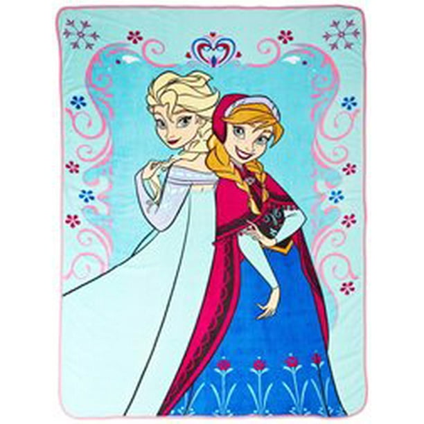 Disney Frozen Springtime Faux Mink Fleece Blanket