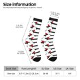 thumbnail image 2 of Balery Christmas Dachshund Calcetas Largas con Estampado para Hombre y Mujer – Suaves y Transpirables, Talla Única (US 5-11), 2 of 6