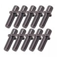thumbnail image 1 of 4x 10 Piezas de Varillas de Tensión de Tambor de Metal a Prueba de Herrumbre, Hardware de Percusión de Rosca Profunda Suave para Tambor de Caja, Pieza 4 piezas, 1 of 8