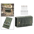 thumbnail image 4 of Botella de condimentos con bolsa de lona, ​​9 unidades, dispensador de condimentos portátil y reutilizable. verde militar 2, 4 of 8