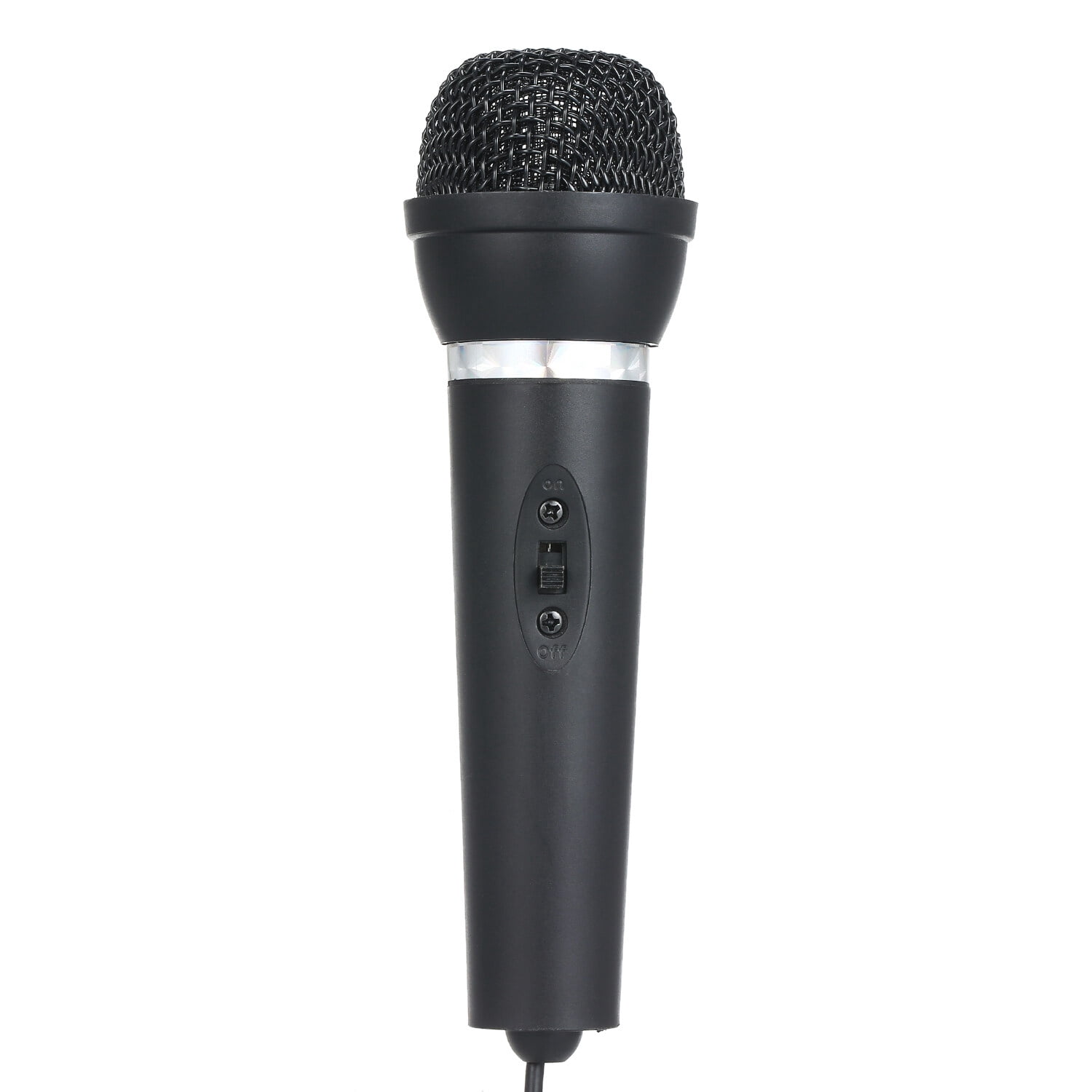 Mini Microphone with Stand 3.5mm Jack Desk Microphone for Computer Gaming Recording Chatting Singing Meeting