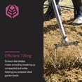 thumbnail image 3 of Yard Butler 32 to 52 Inch Adjustable Steel Garden Handheld Tiller and Cultivator, 3 of 7