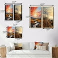 thumbnail image 4 of Designart "Elemental Forces in Wind Turbines I" Wind Turbines Framed Wall Art Set Of 2 - Multi-Color Architecture Gallery Wall Frame Set For Home Decor, 4 of 7