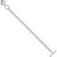 thumbnail image 2 of Sterling Silver Love Puffed Heart Charm Bracelet (7.5 X 15) Made In India qg1480-7.5, 2 of 5
