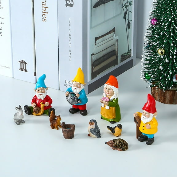 7.28x1.77x4.92 Inch Resin Garden Lamb Ornament Outdoor Decor Small Statue for Yard and Garden Decoration