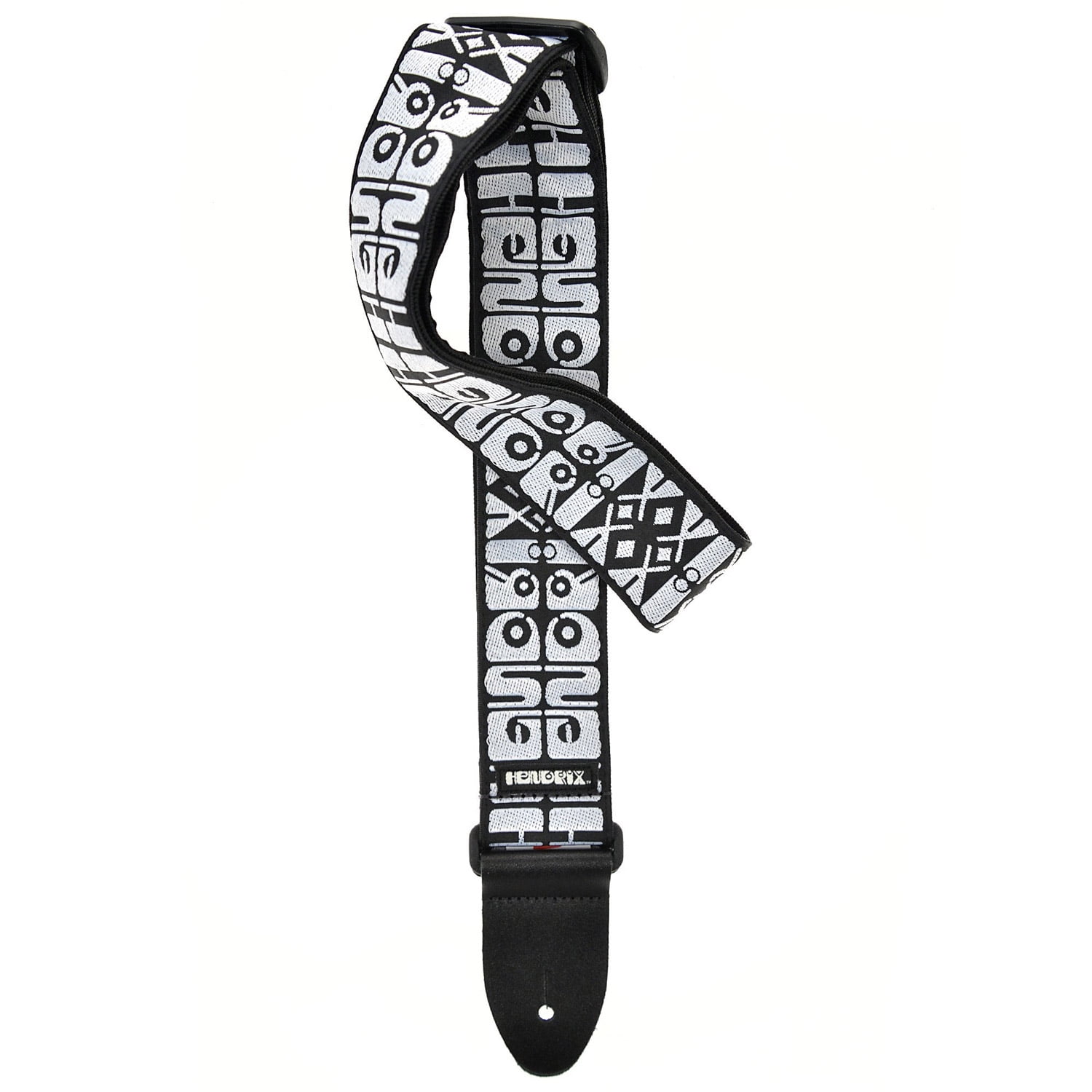 JH05 STRAP HENDRIX LOGO B/W