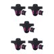 thumbnail image 2 of Guardabarros Universal para Bicicleta Wosthever Violeta 5Conjunto, 2 of 6