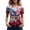 Red, variant on Womens 250th Anniversary Graphic Tees Summer July 4th Patriotic Tshirts Pullover Cute Holiday Festival Outfits Blue, XL