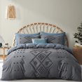thumbnail image 1 of Funda nórdica acolchada Queen Size, juego de fundas nórdicas suaves y ligeras para todos., 1 of 7