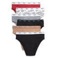 thumbnail image 1 of Ropa interior Hanes Originals de algodón, tiro alto, paquete de 6, mujer, 1 of 5