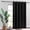 Black-70"W x 84"L (Pack of 1), variant on Blackout Sliding Door Curtain Thermalulated&drape For Patio/living Room/bedroom Extra Wide Room Divider Window Beige W100 X L84 1 Panel