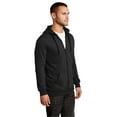 thumbnail image 4 of District   Young Mens The Concert Fleece Full Zip Hoodie-3XL (Black), 4 of 6