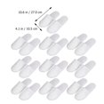 thumbnail image 5 of Zcyifa 10 Pairs Hotel Spa Slippers Closed Toe Unisex White, 5 of 10