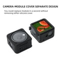 thumbnail image 3 of Sidaley Funda protectora antiarañazos para cámara Sunnylife, carcasa de silicona para videocámara, Protector antigolpes de repuesto para Accesorios de cámara y óptica Negro Tipo de resistencia, 3 of 6
