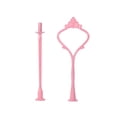 thumbnail image 4 of Advancent Tiers Sweets Candy Cupcake Tray Wedding Party Cake Display Stand Aleación de zinc Golden Tone cake stand Kits de decoración para fiestas No. 4, 4 of 6