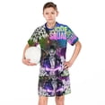 thumbnail image 6 of Kids Suicide Squad Athletic T-Shirt And Mesh Shorts Outfit Set Mesh Clothing Set for Boys, 6 of 7
