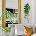 thumbnail image 4 of PAMINGONO Artificial Plants Hanging Basket Soft PVC Wall Decor 2Pcs, 4 of 6