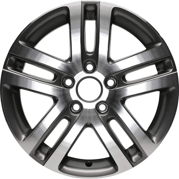 New Aluminum Alloy Wheel Rim 16 Inch Fits 2005-2014 Volkswagen Jetta 16x6.5 5 on 112mm - 4.4 Inches 10 Spoke