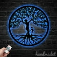 thumbnail image 2 of Handmadetneonsign Mother Tree and Daughter Metal Sign Wall Art LED Light, Mother and Daughter, 2 of 5