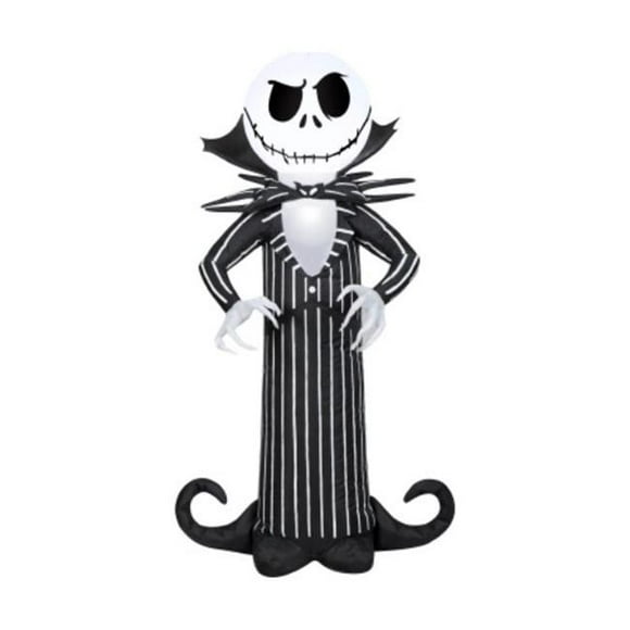 Airblown Inflatables G08 228877X Jack Skellington avec Collier Vampire et Disney