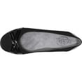 thumbnail image 5 of Women's Life Stride Aliza Ballet Flat Black Faux Leather 10 W, 5 of 6