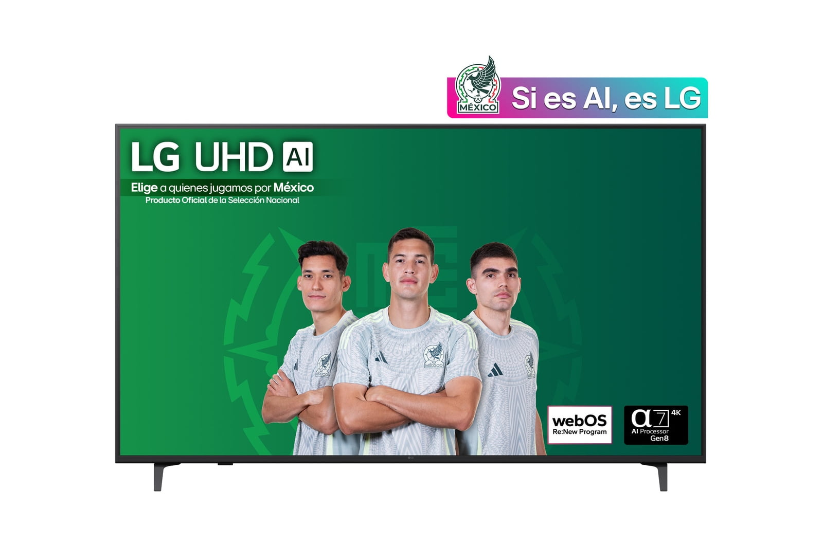 Pantalla 65 pulgadas LG UHD AI UA8000 4K SMART TV 2025