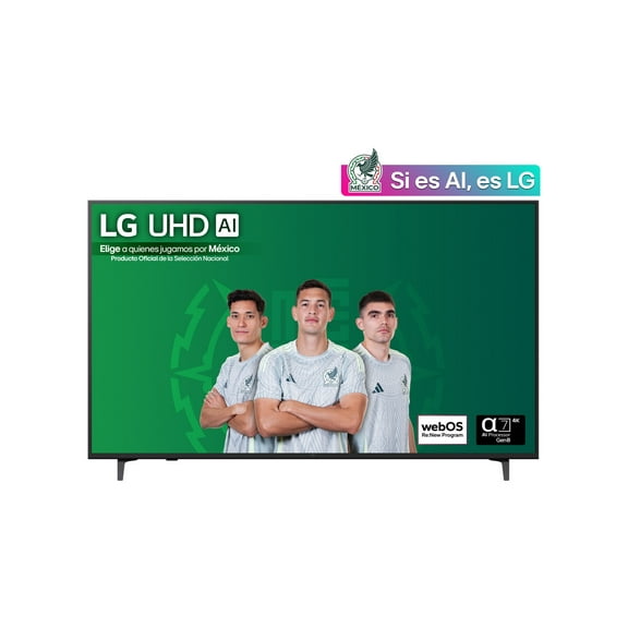 Pantalla 65 pulgadas LG UHD AI UA8000 4K SMART TV 2025