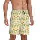 thumbnail image 2 of Fotbe Frogs And Botanical Pantalones Cortos de Pijama para Hombre, Ropa de Dormir, Pantalones de Pijama Cortos para Hombre-Small, 2 of 6