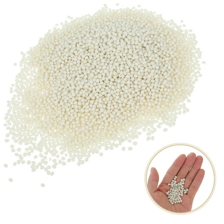 TABLZONE White PVC Furniture Glue Beads Quick Curing Edge Bonding Adhesive for Wood Repair 1 Set